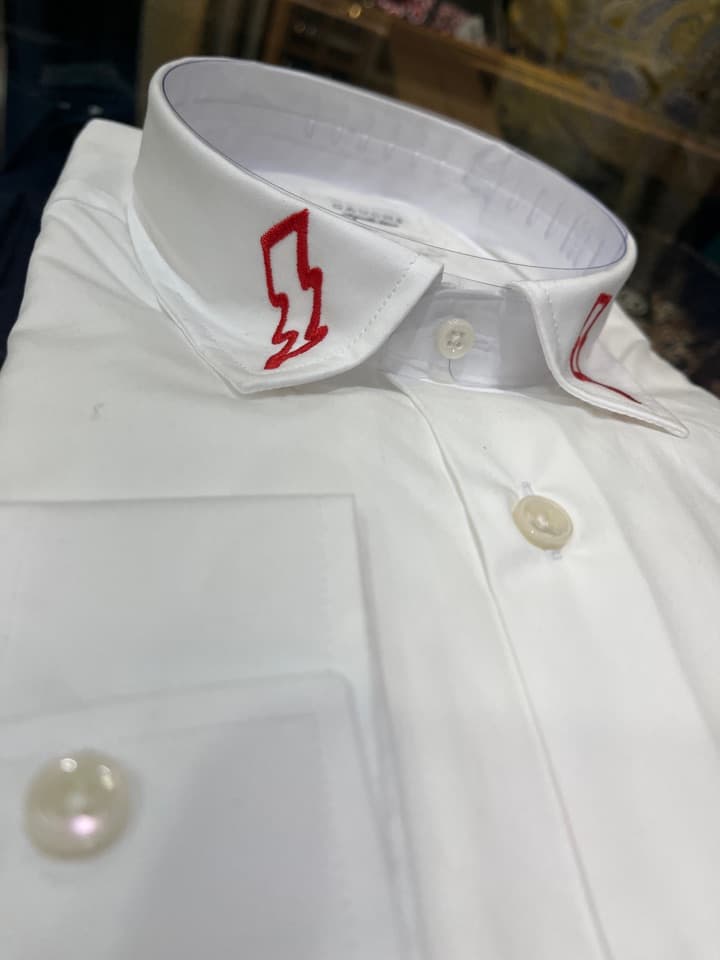 Gauche White Shirt (With Print)