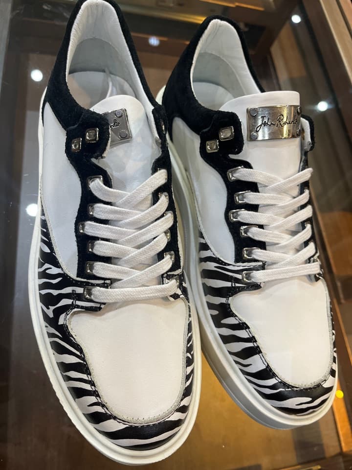 John Richardo Zebra Shoes